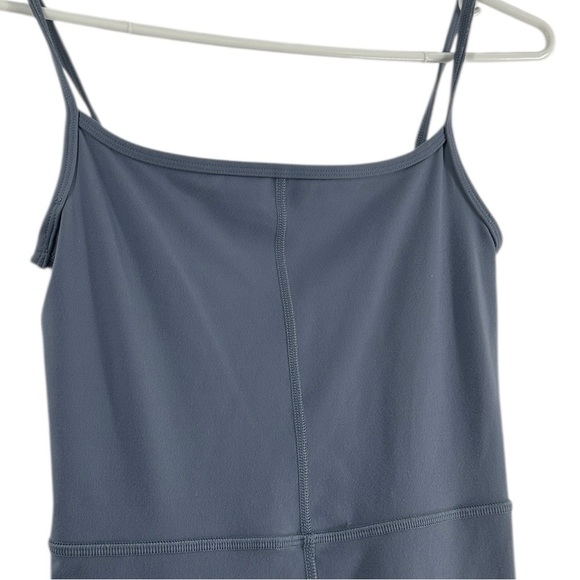 Aritzia Wilfred free divinity one-piece scoop back  bodysuit blue grey sz sm - Picture 10 of 13
